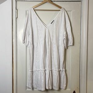 ASOS white mini dress